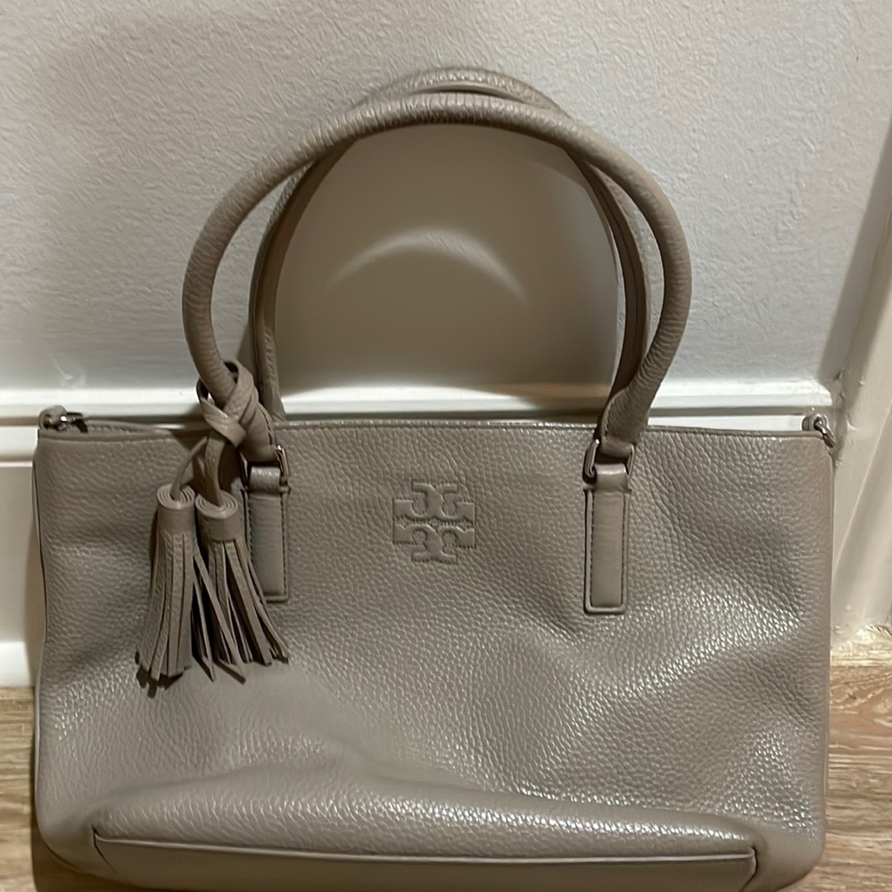 Tory Burch Thea Leather Tote Bag